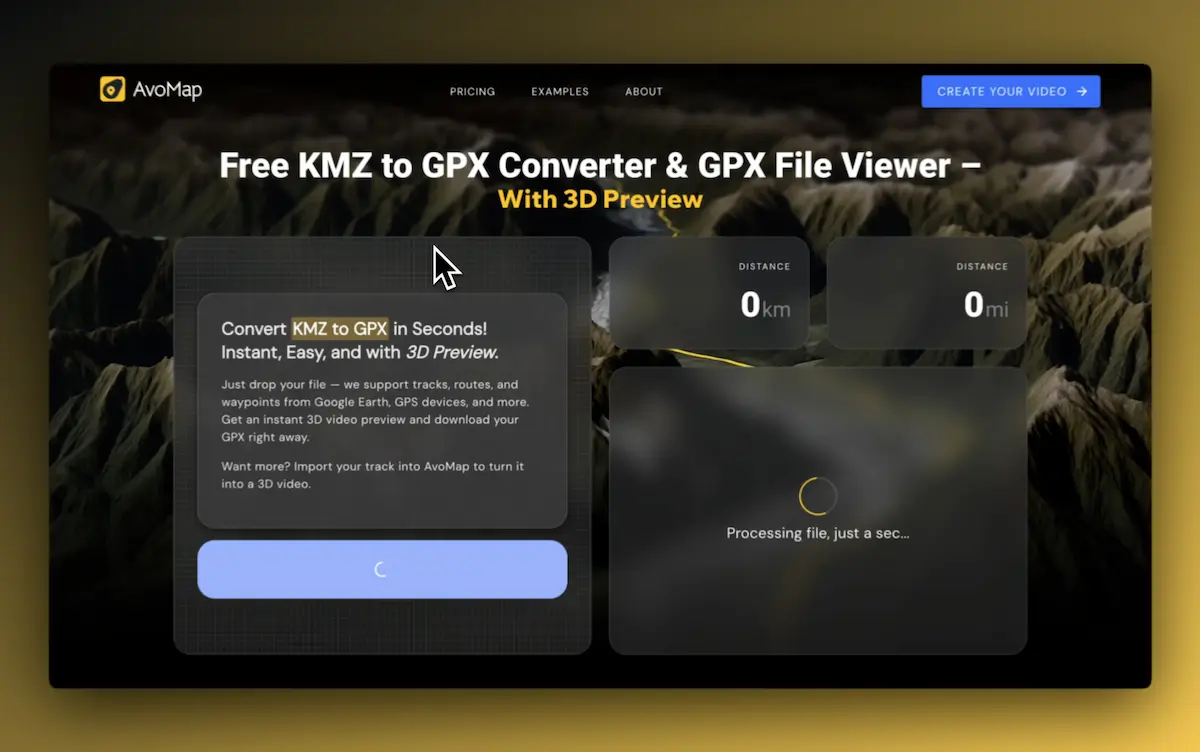 Step 3: Download the GPX file