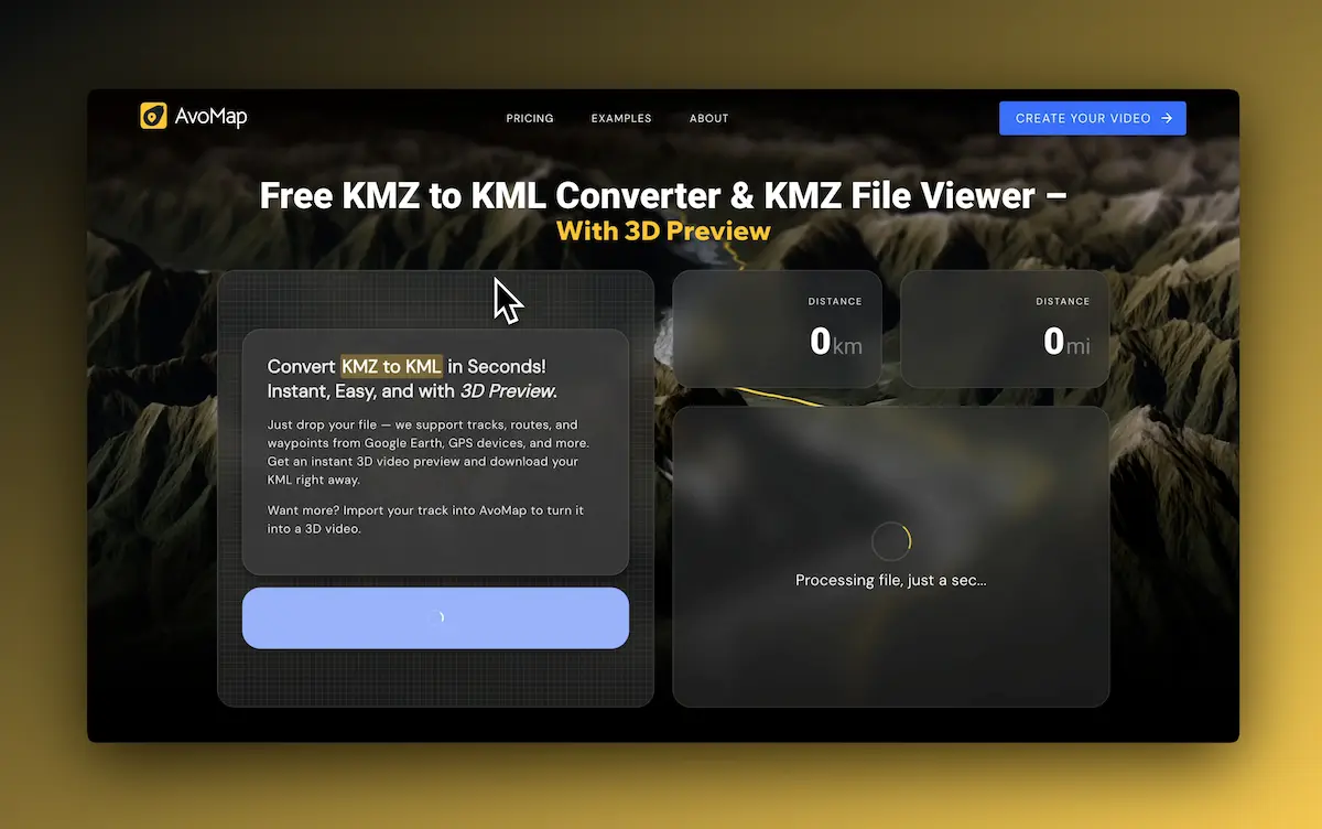 Step 3: Download the KML file